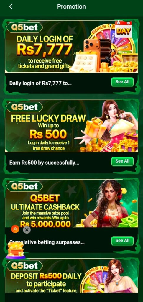 Q5Bet Game APK