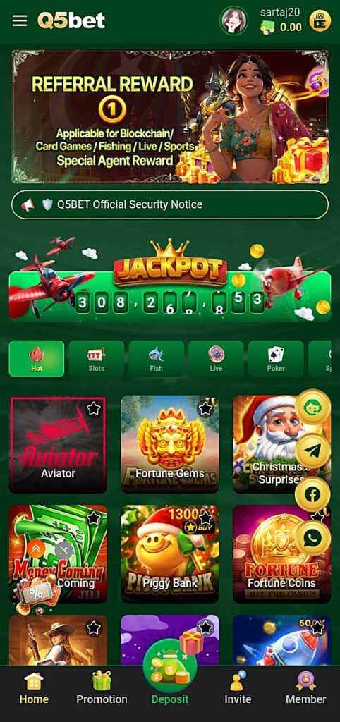 Q5Bet Game APK